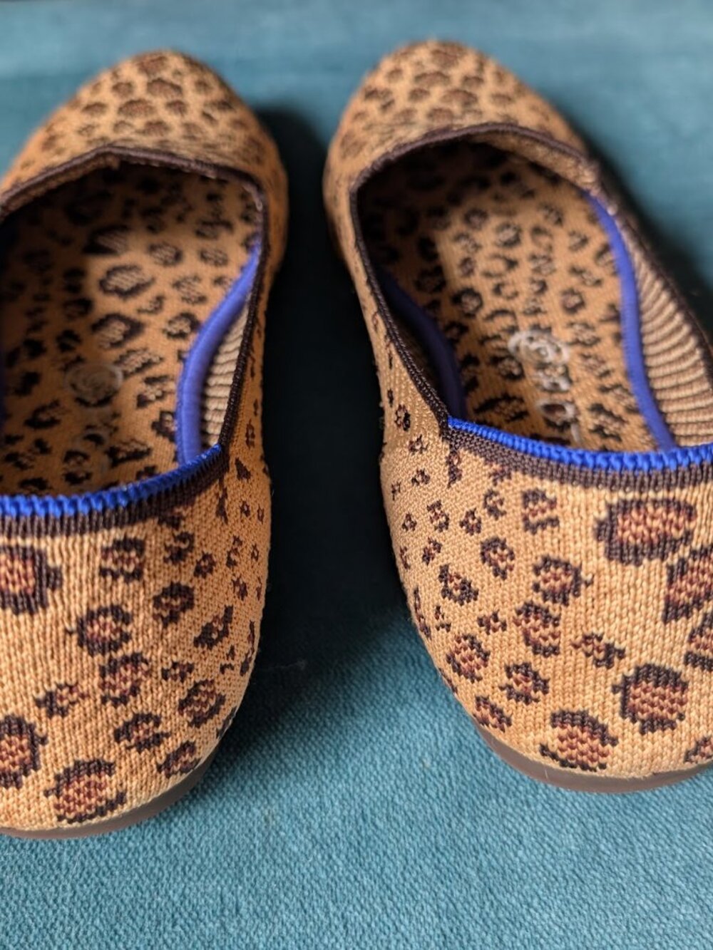 Rothy’s The Loafer in Cheetah Print (Size 10.5 W) – Pristine - Picture 3 of 4